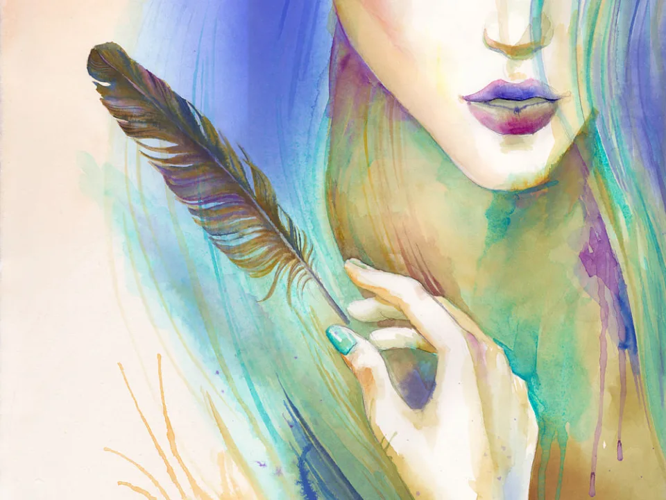 Like a feather